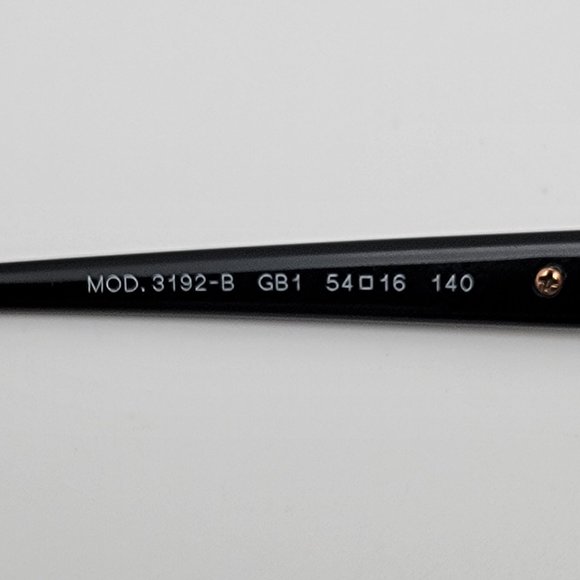 *SOLD* Versace Mod. 3192-B GB1 Gloss Black Gold Rhinestone Eyeglasses Frame 54mm - Picture 7 of 14